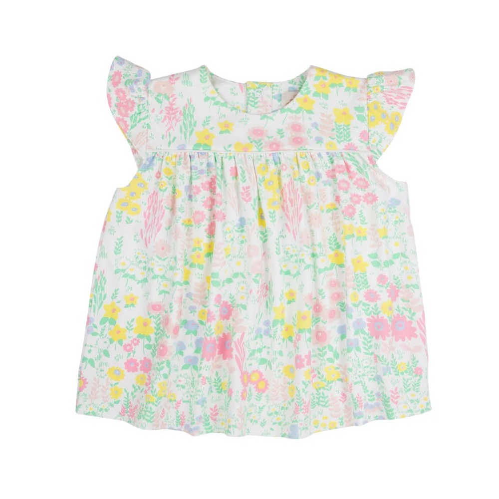 The Beaufort Bonnet Company Dowel Day Top in Winchester Wildflower Size 7